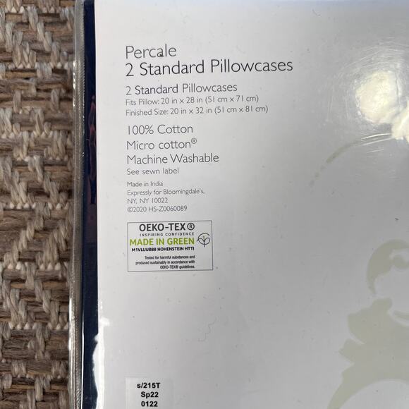 Sky Home Standard pillow sham pair - Picture 3 of 4